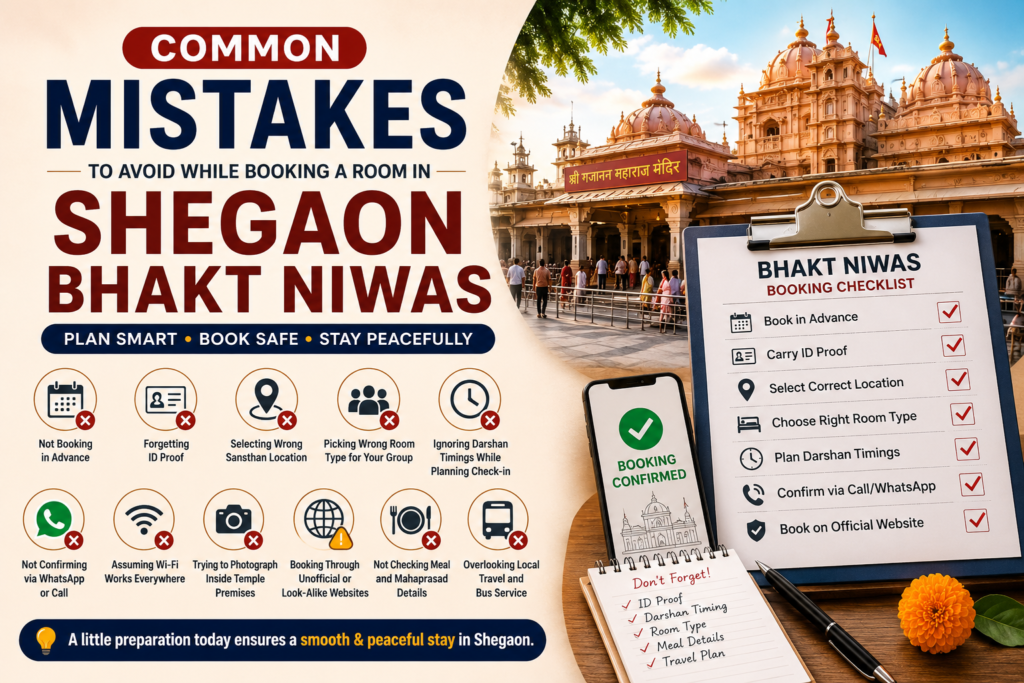bhakt-niwas-booking-mistakes-shegaon