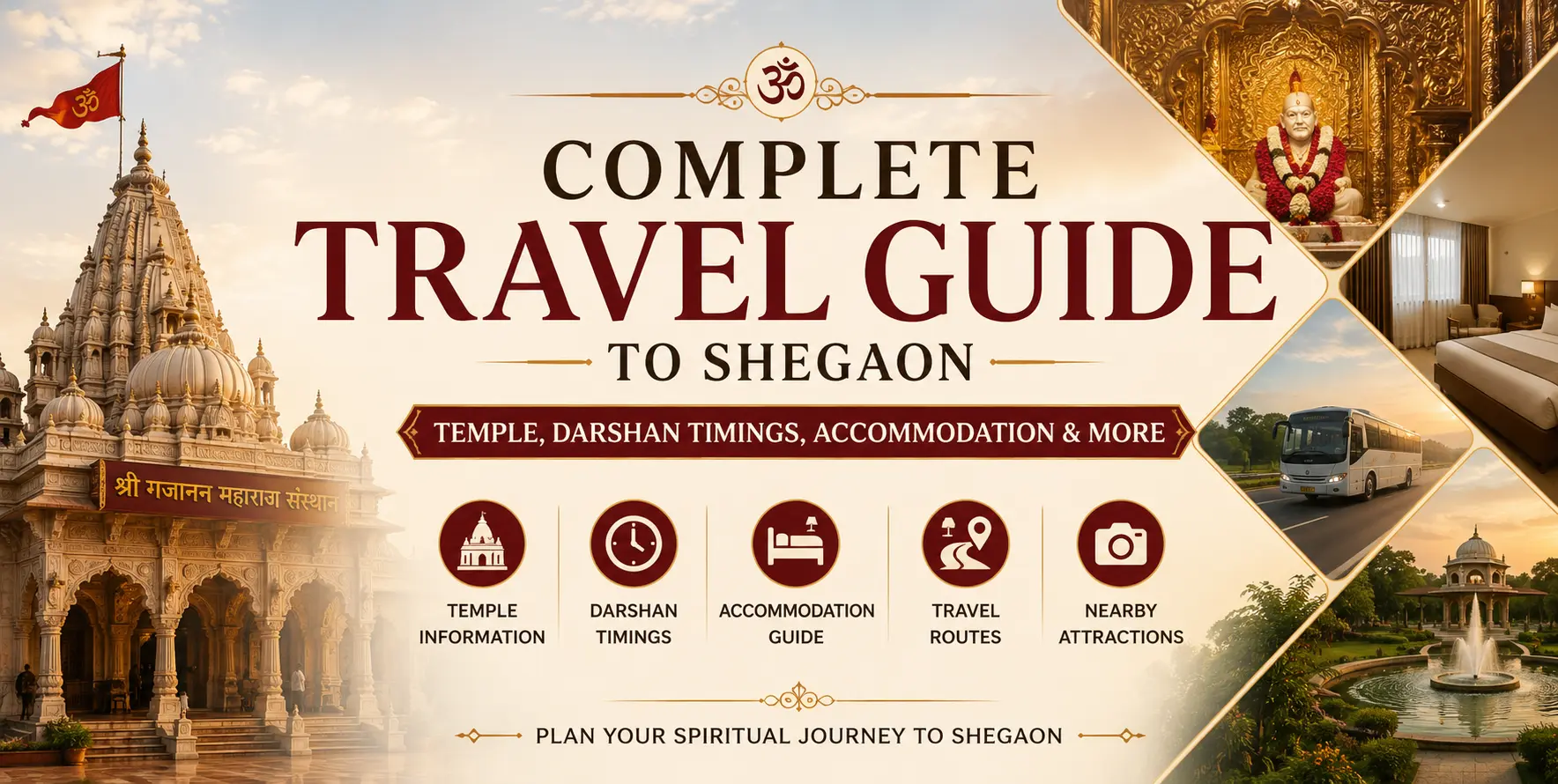 Complete Travel Guide to Shegaon – Temple, Darshan Timings, Accommodation Complete Travel Guide to Shegaon – Temple, Darshan Timings, Accommodation