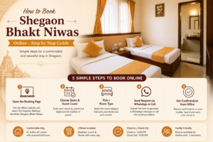 Shegaon Bhakt Niwas online booking