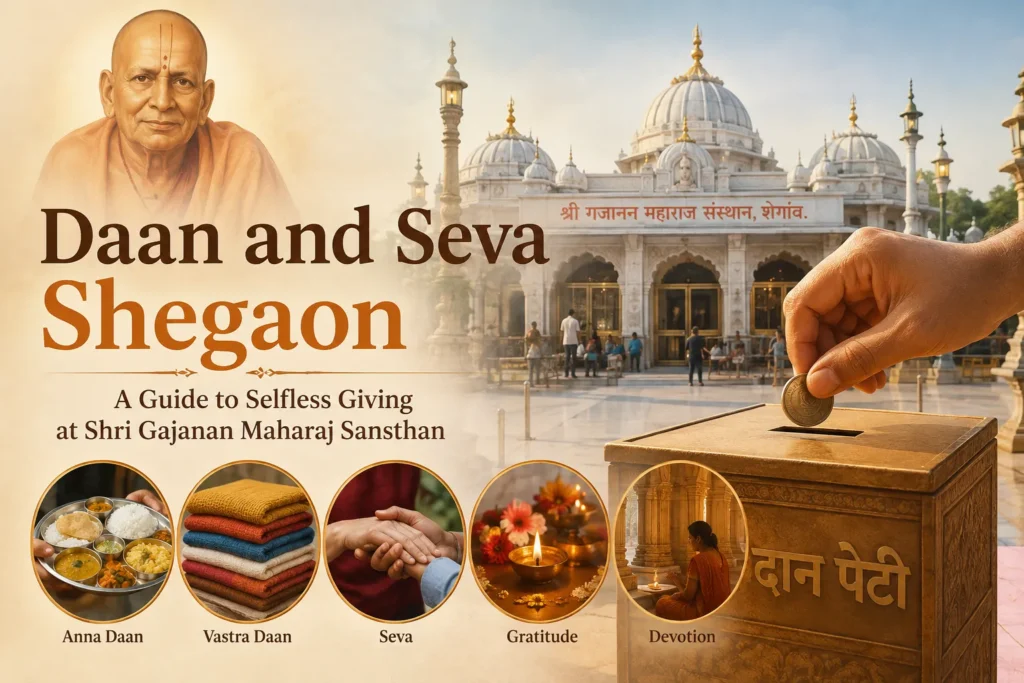 Daan and Seva Shegaon