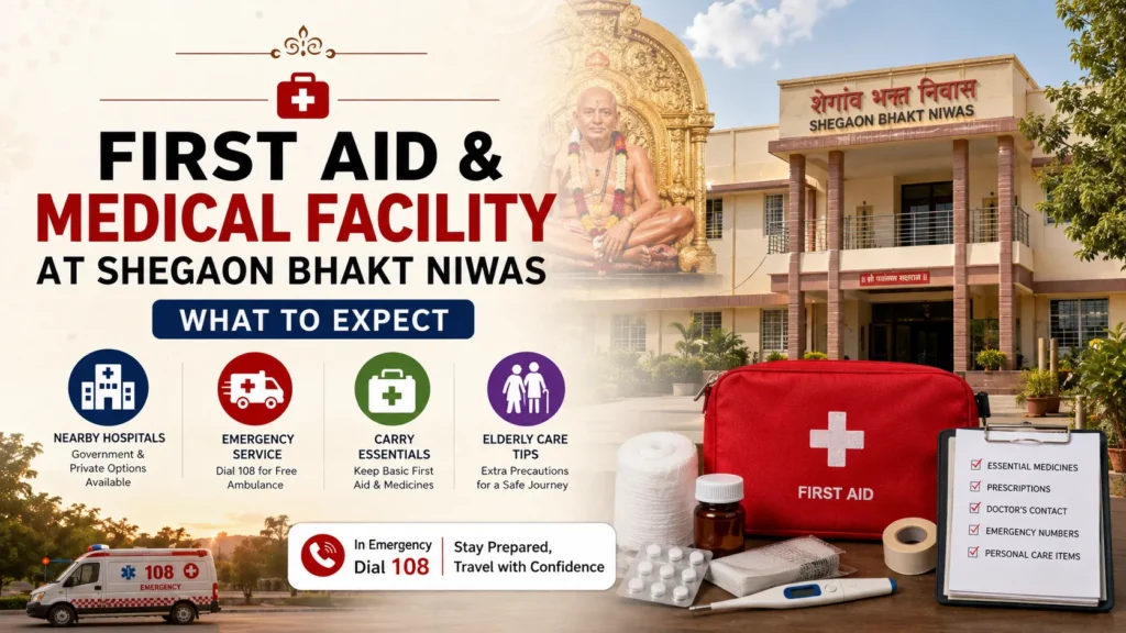 Shegaon Bhakt Niwas First Aid