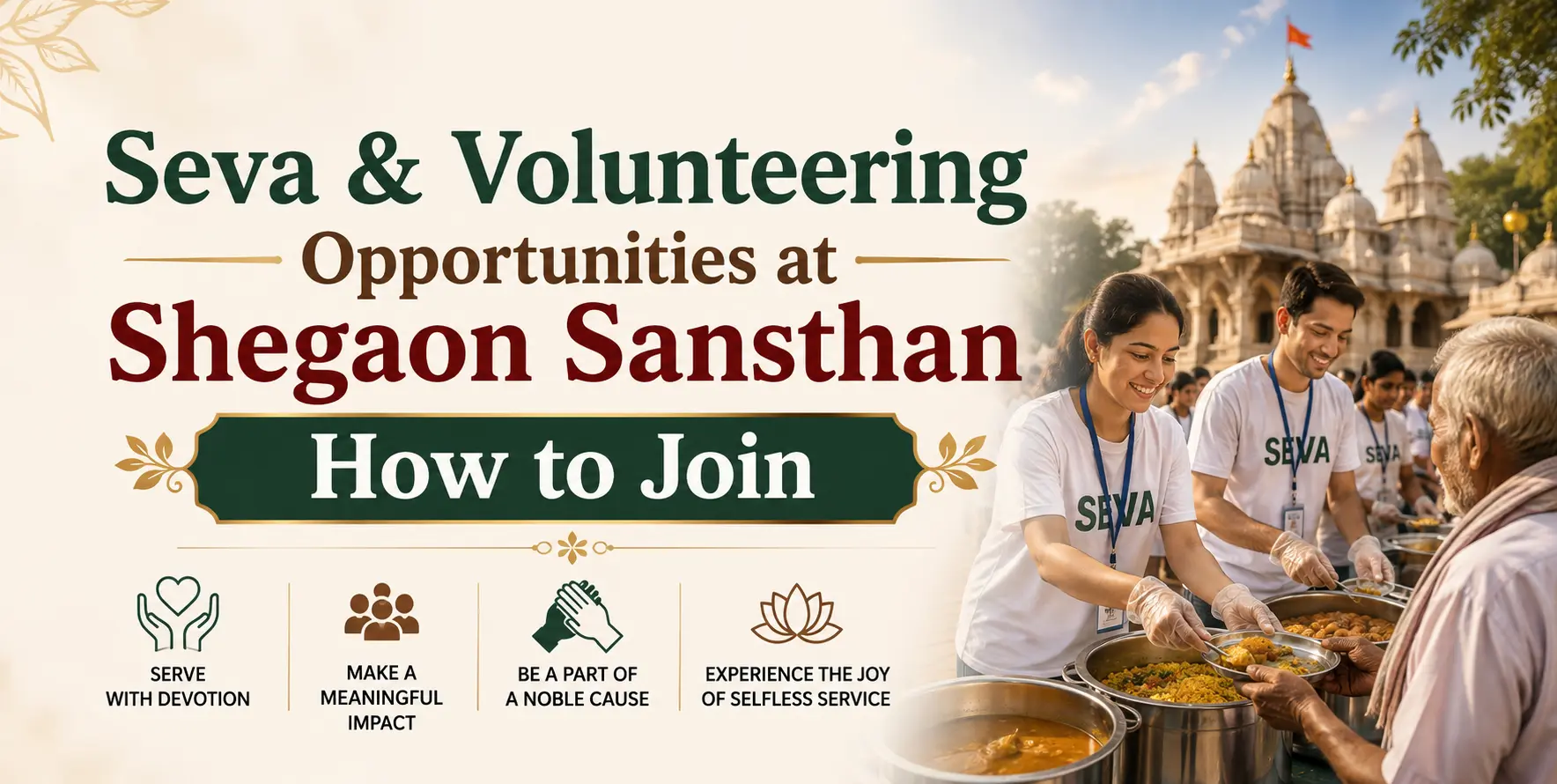 Seva Volunteering Shegaon