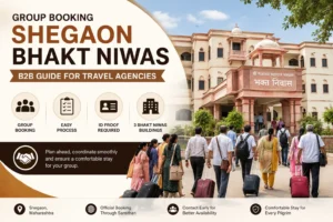 Group Booking Shegaon Bhakt Niwas