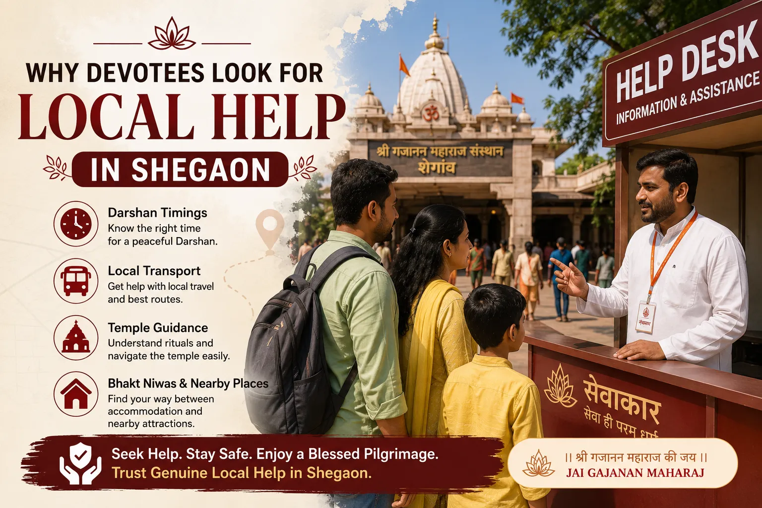 Local Help in Shegaon