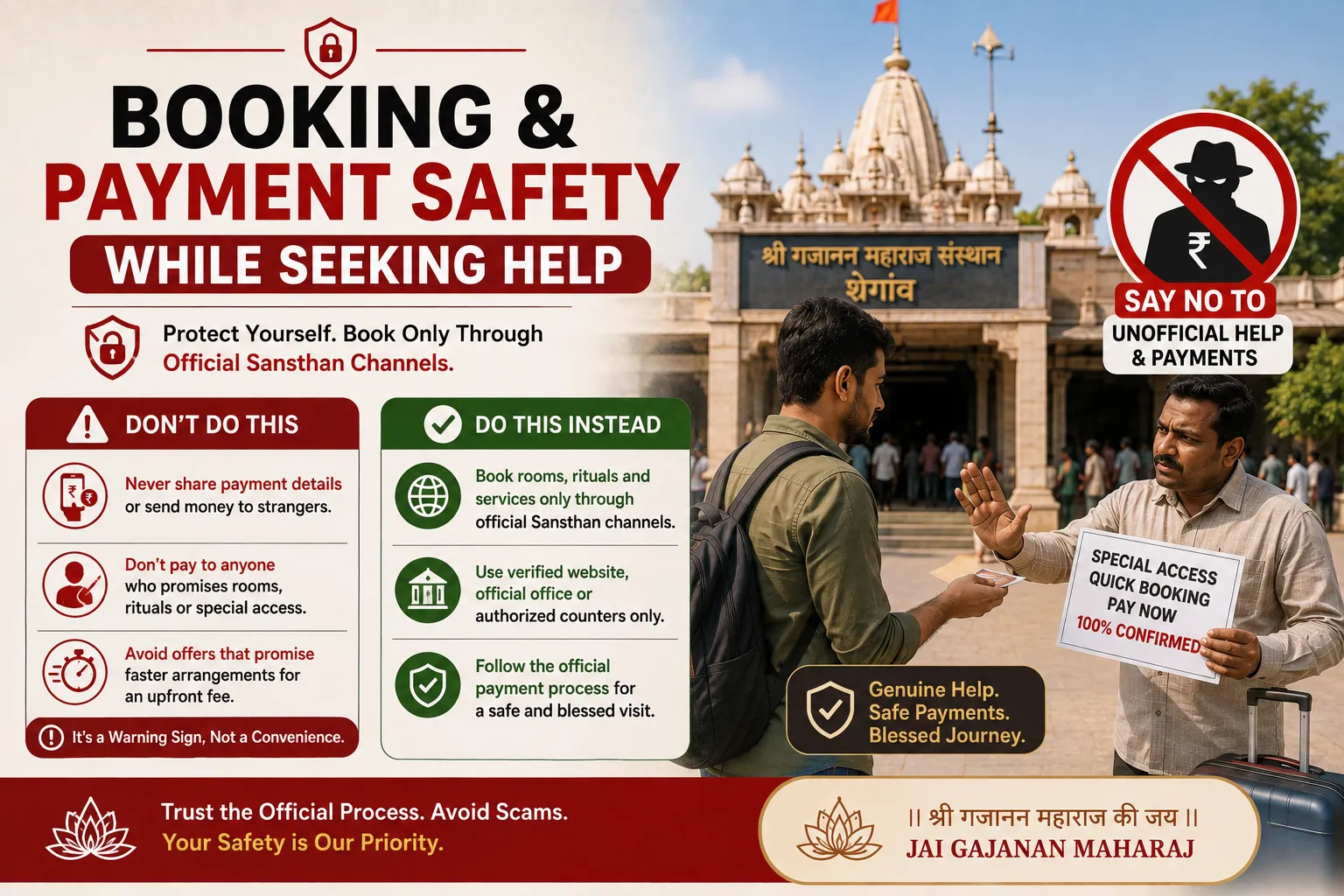 Payment Safety While Seeking Help Payment Safety While Seeking Help