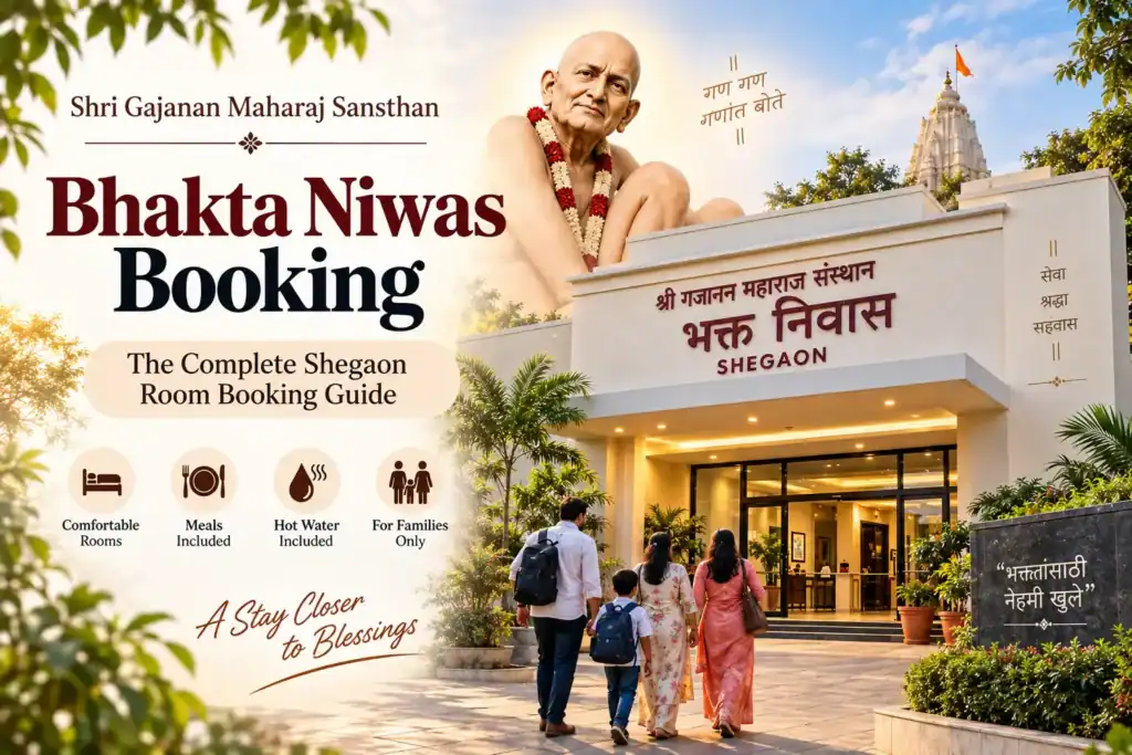shri gajanan maharaj sansthan bhakta niwas booking