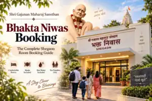 shri gajanan maharaj sansthan bhakta niwas booking