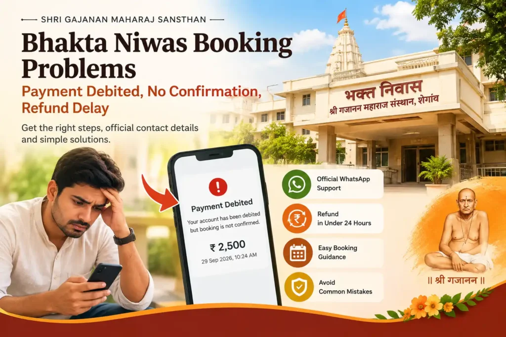 bhakta-niwas-booking-problems