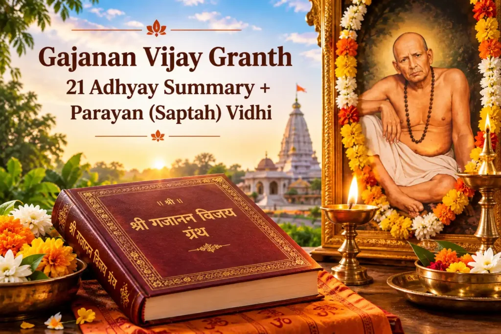 gajanan-vijay-granth-21-adhyay-saptah-parayan