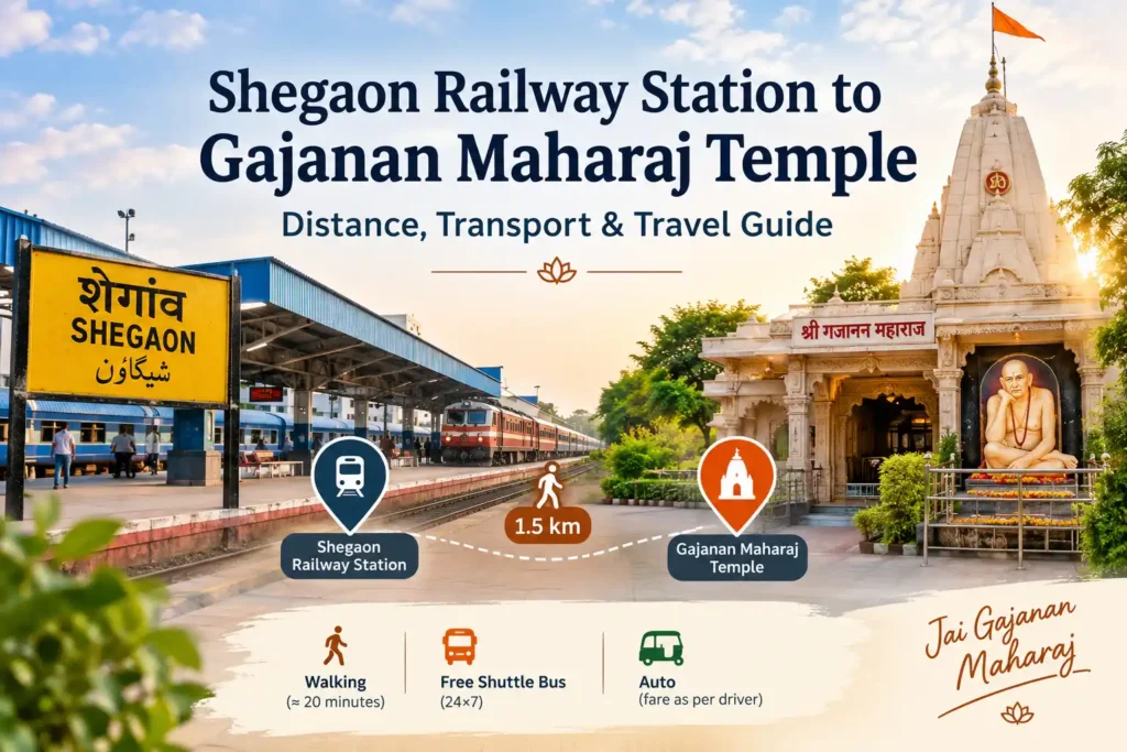 shegaon-railway-station-to-gajanan-maharaj-temple